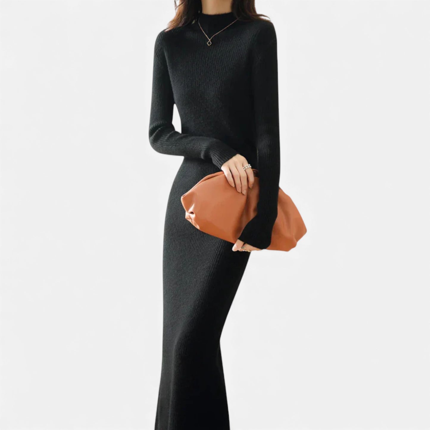 Eston House | Women’s Wool Knit Slim Dress