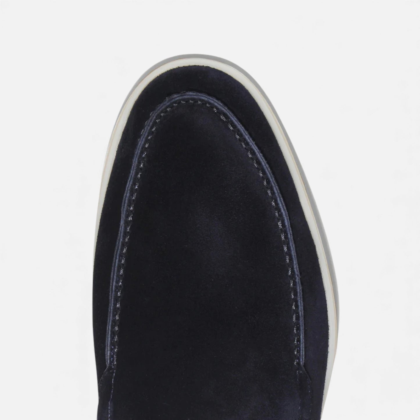Eston House | Men’s Heritage Navy Suede Loafers