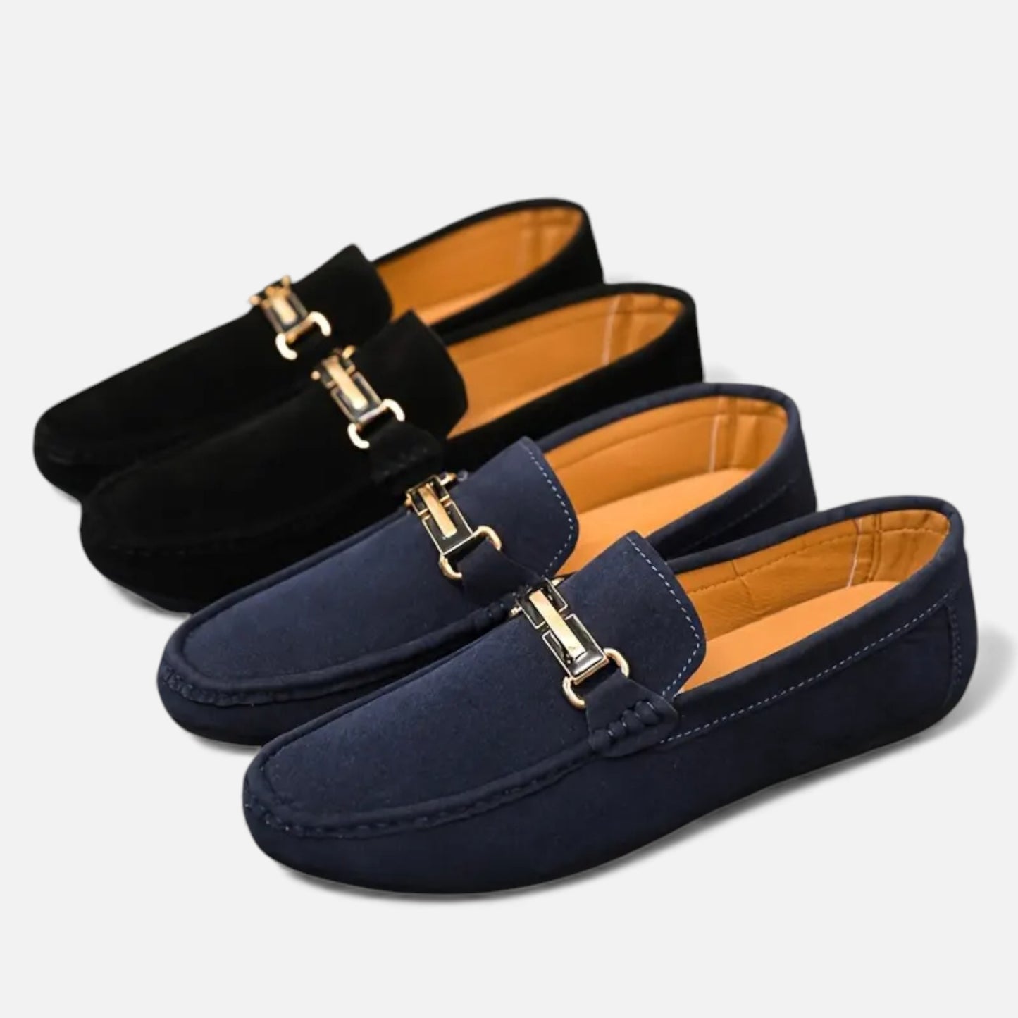 Eston House | Men’s Heritage Buckle Loafers