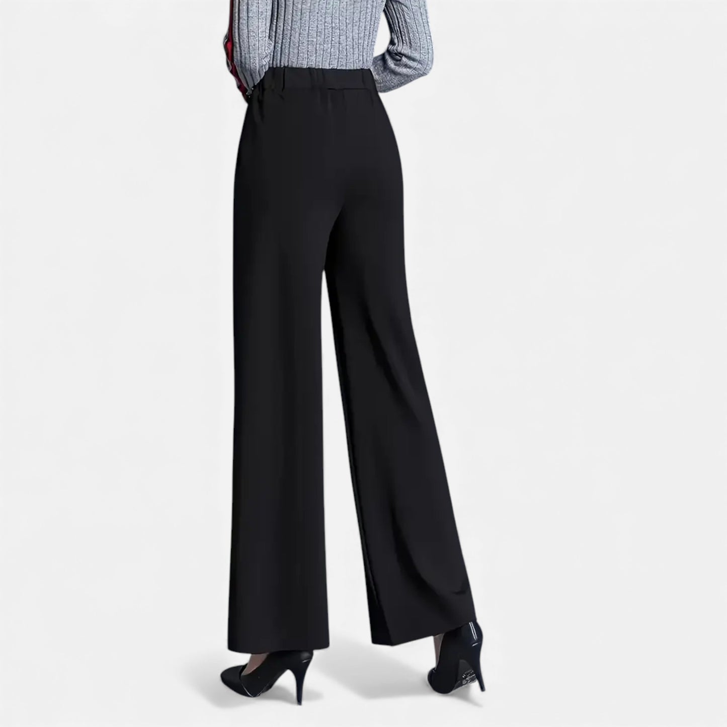 Eston House | Women’s Elegant High-Waist Straight Trousers