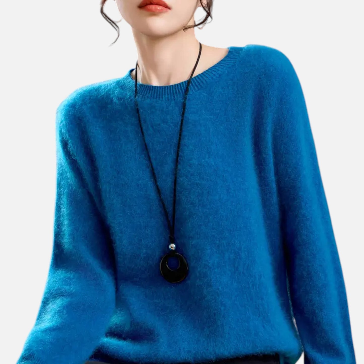 Eston House | Women’s Cashmere‑Touch Autumn Sweater