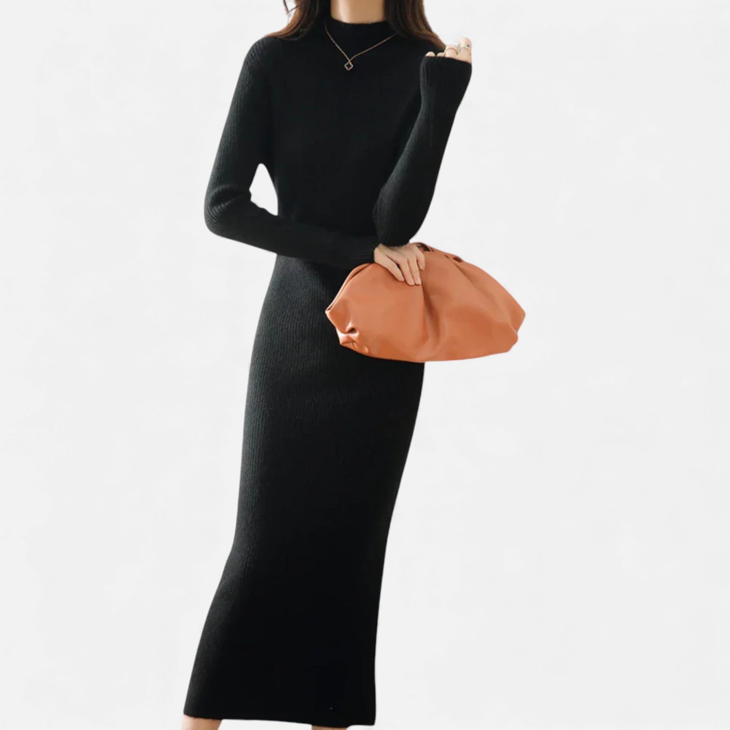 Eston House | Women’s Wool Knit Slim Dress