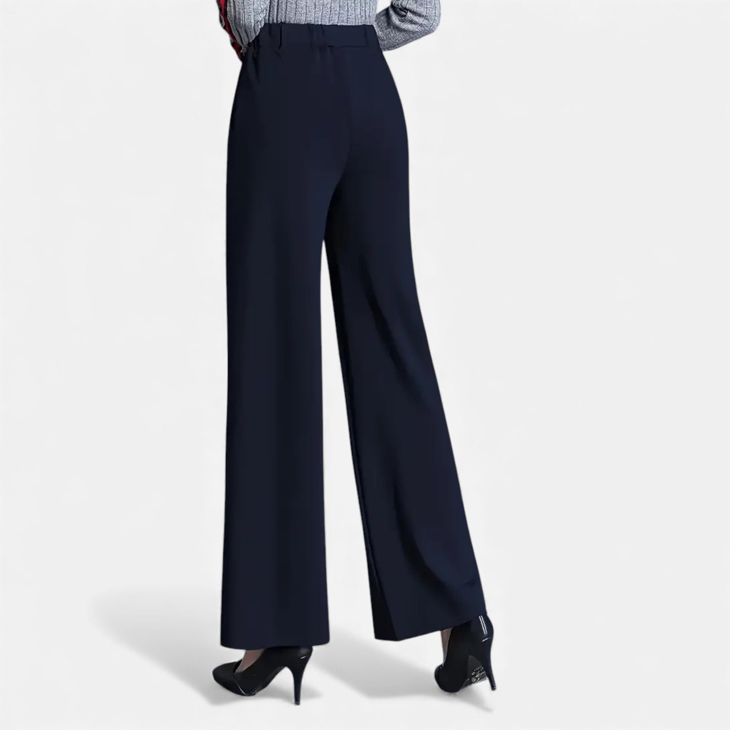 Eston House | Women’s Elegant High-Waist Straight Trousers