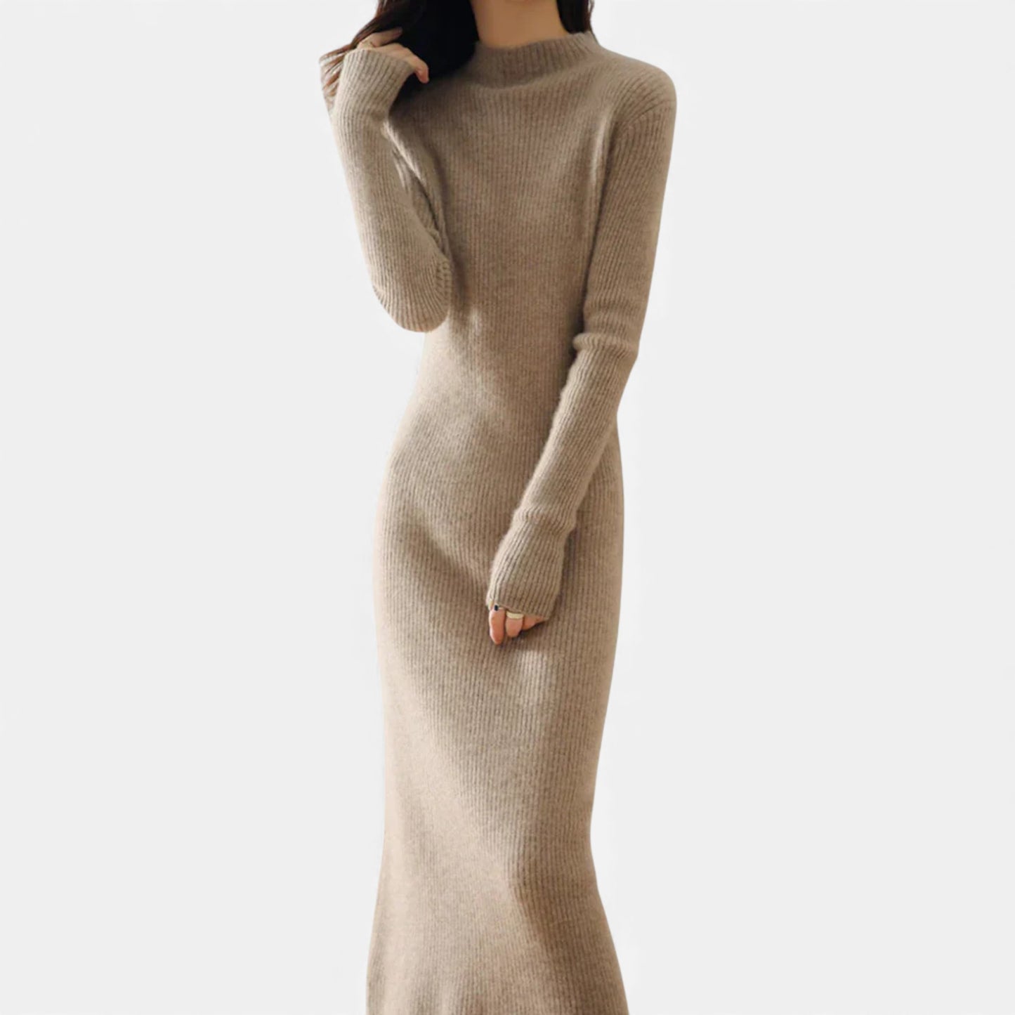 Eston House | Women’s Wool Knit Slim Dress