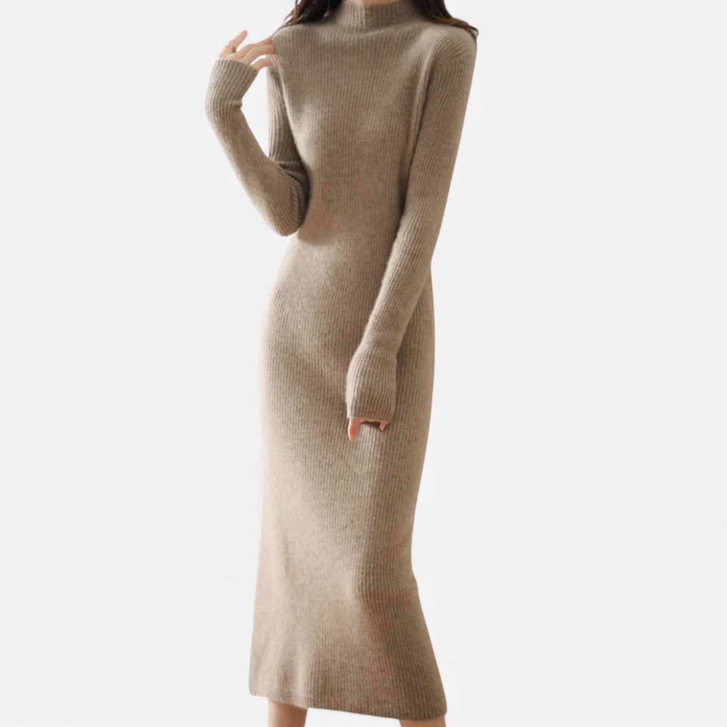 Eston House | Women’s Wool Knit Slim Dress