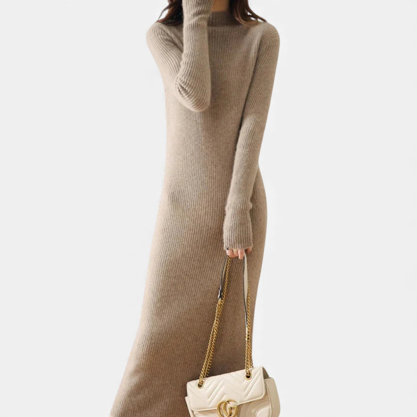 Eston House | Women’s Wool Knit Slim Dress