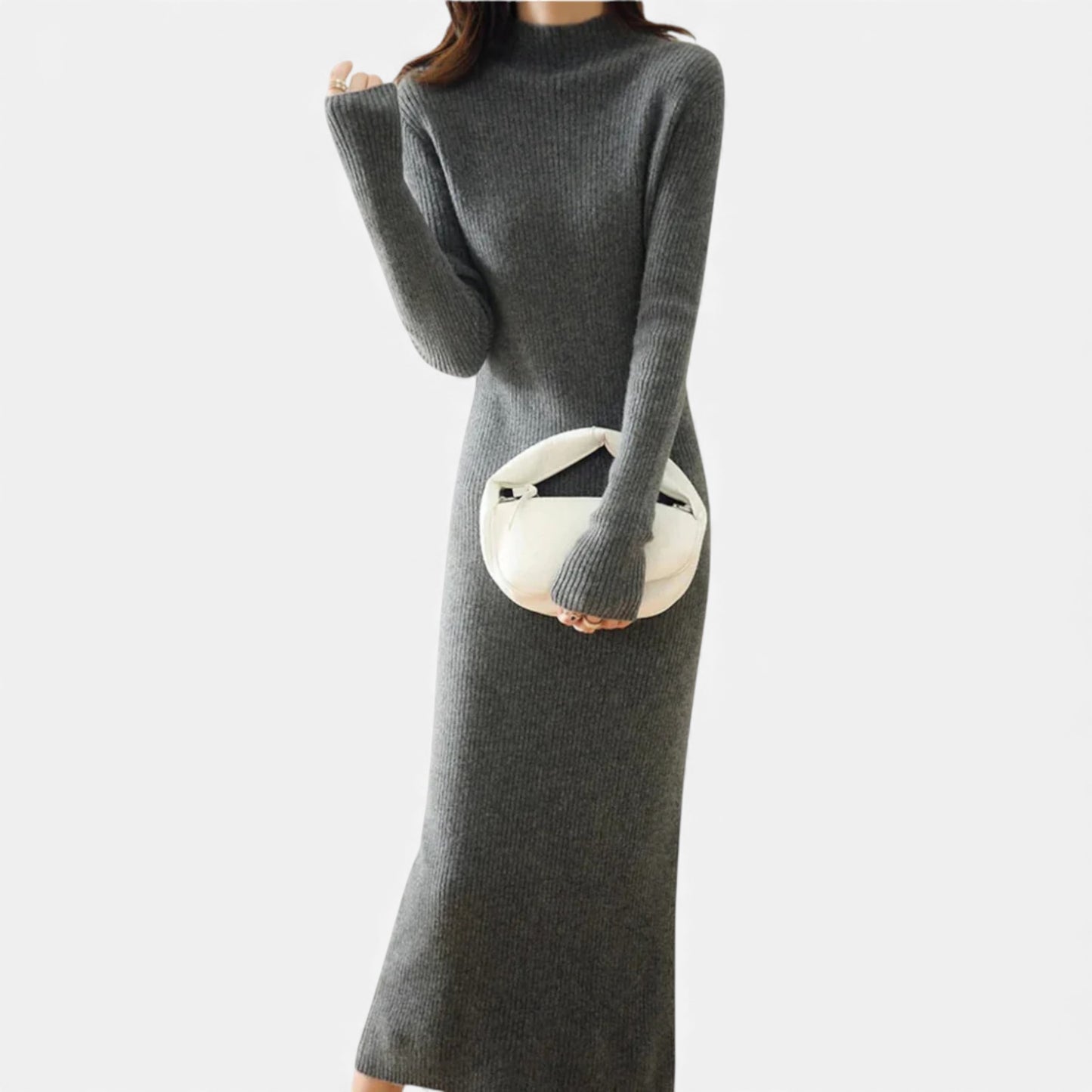 Eston House | Women’s Wool Knit Slim Dress
