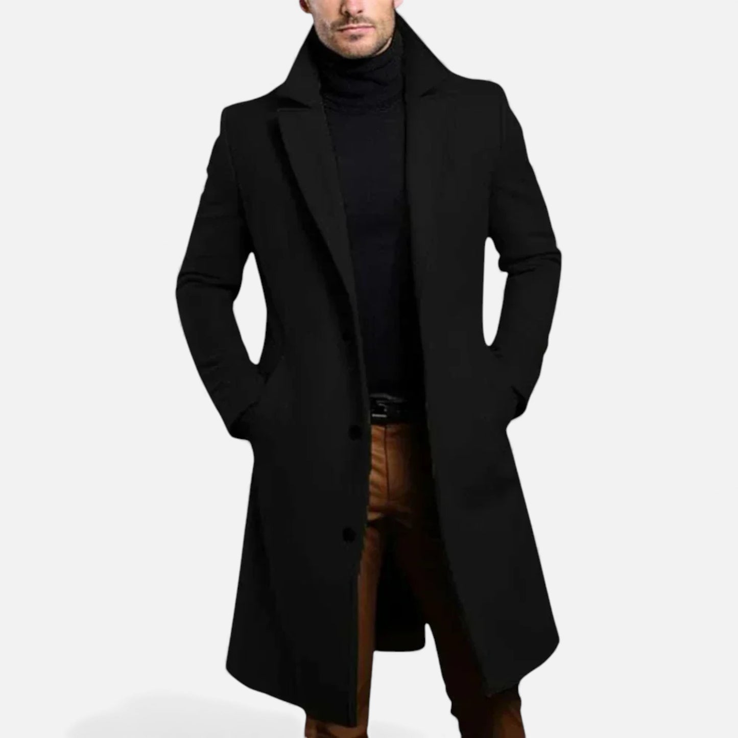 Eston House | Men’s Heritage Wool Trench Coat