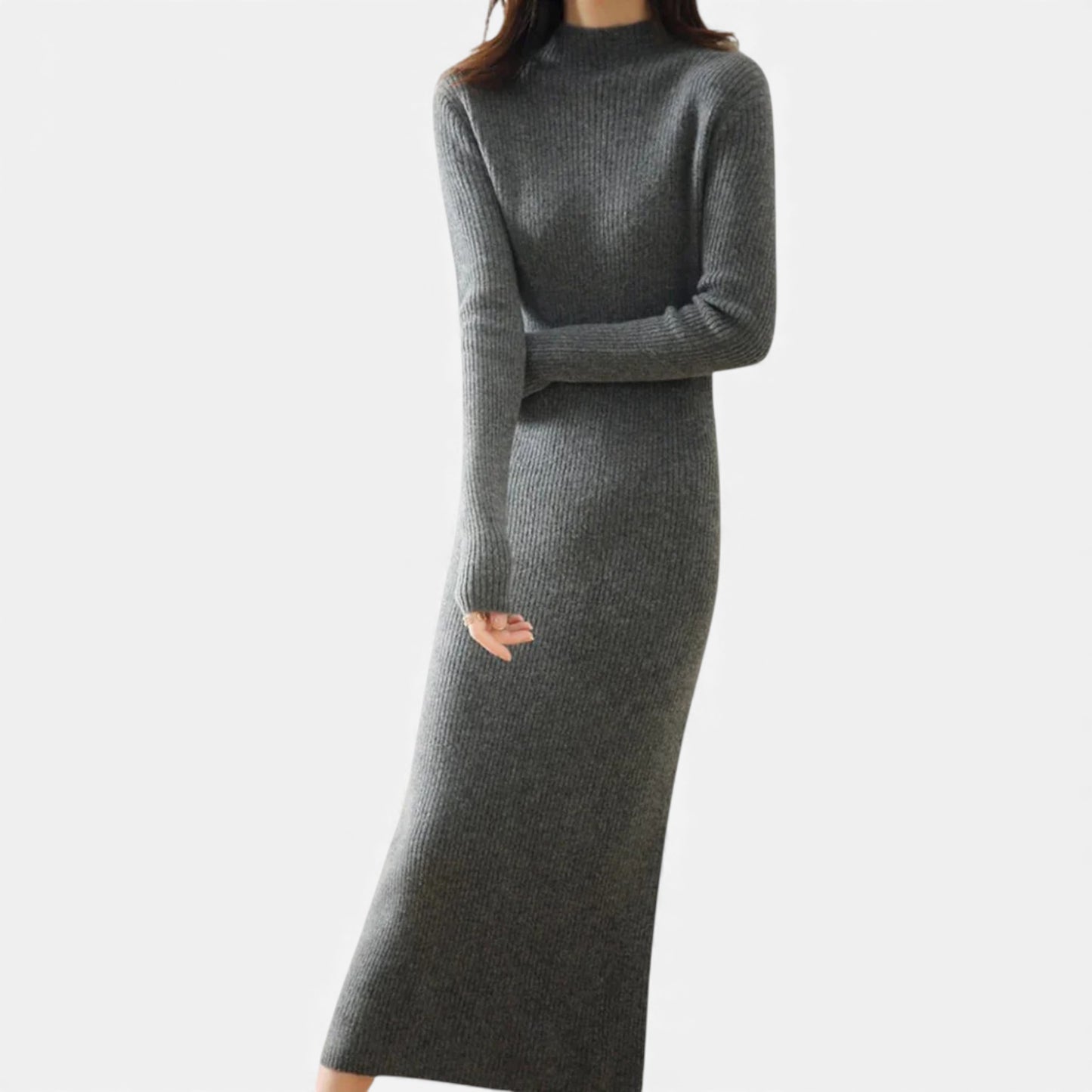 Eston House | Women’s Wool Knit Slim Dress