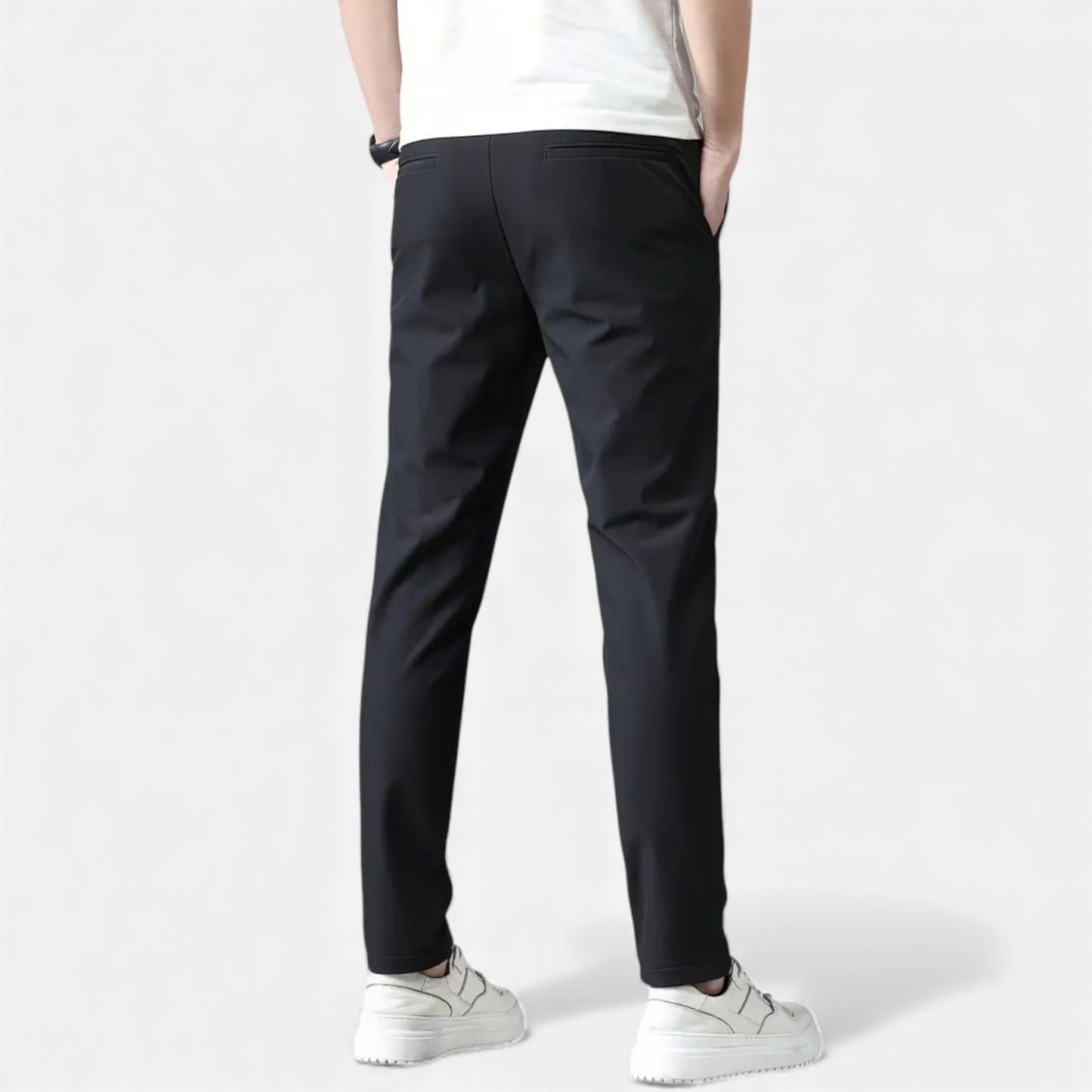 Eston House | Men’s Slim-Fit Stretch Trousers