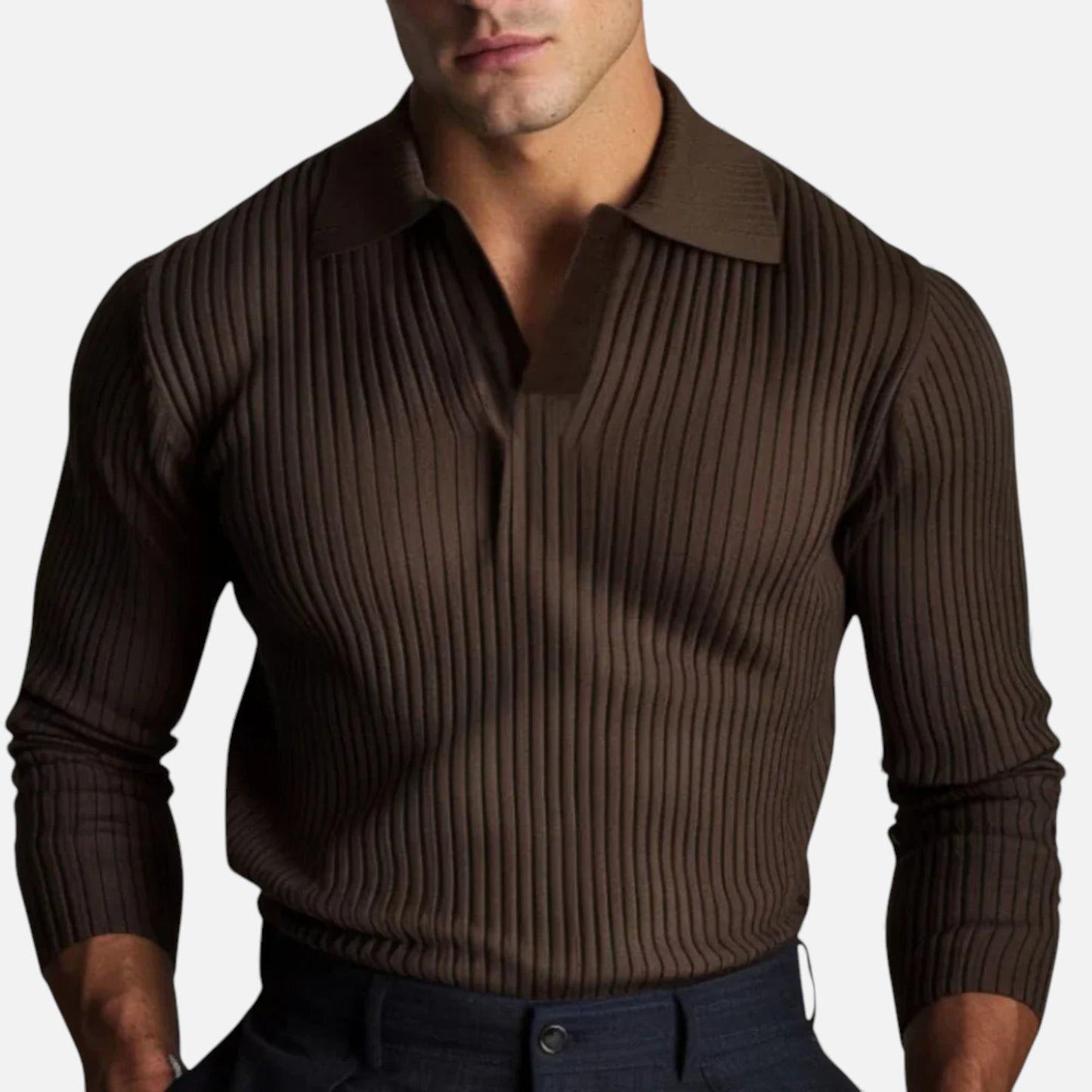 Eston House | Men’s Heritage Cotton Long-Sleeve Shirt