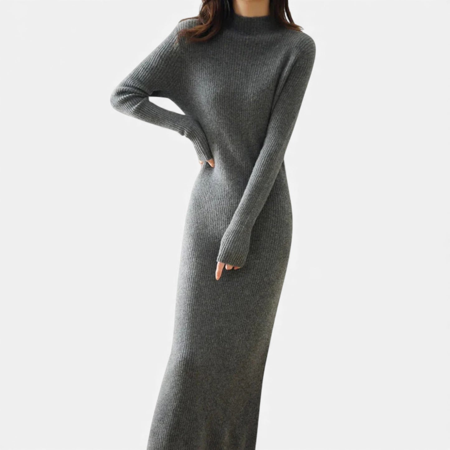Eston House | Women’s Wool Knit Slim Dress