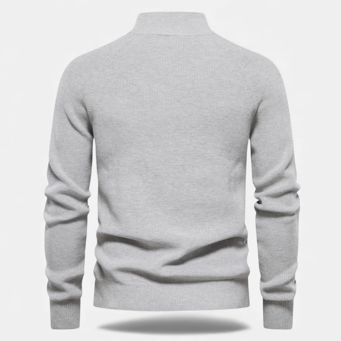 Eston House | Men’s Heritage Cotton Zip Sweater
