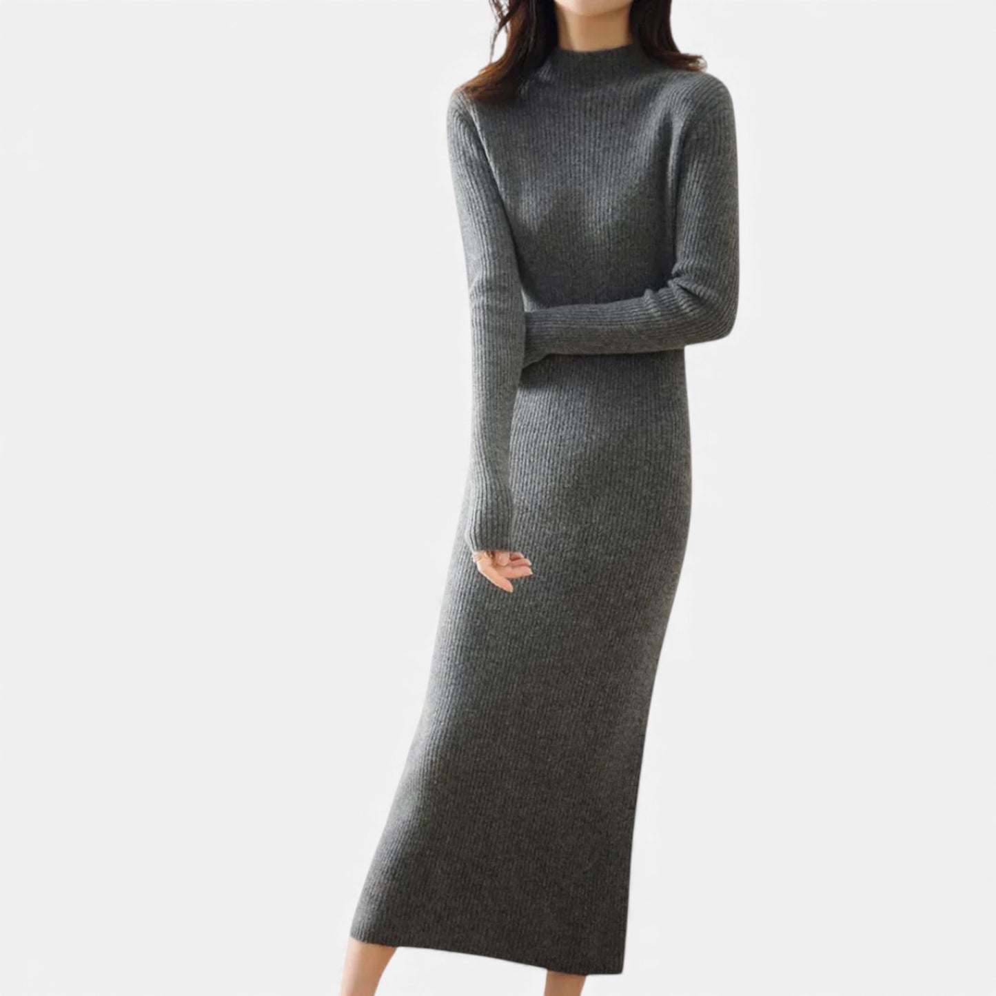 Eston House | Women’s Wool Knit Slim Dress
