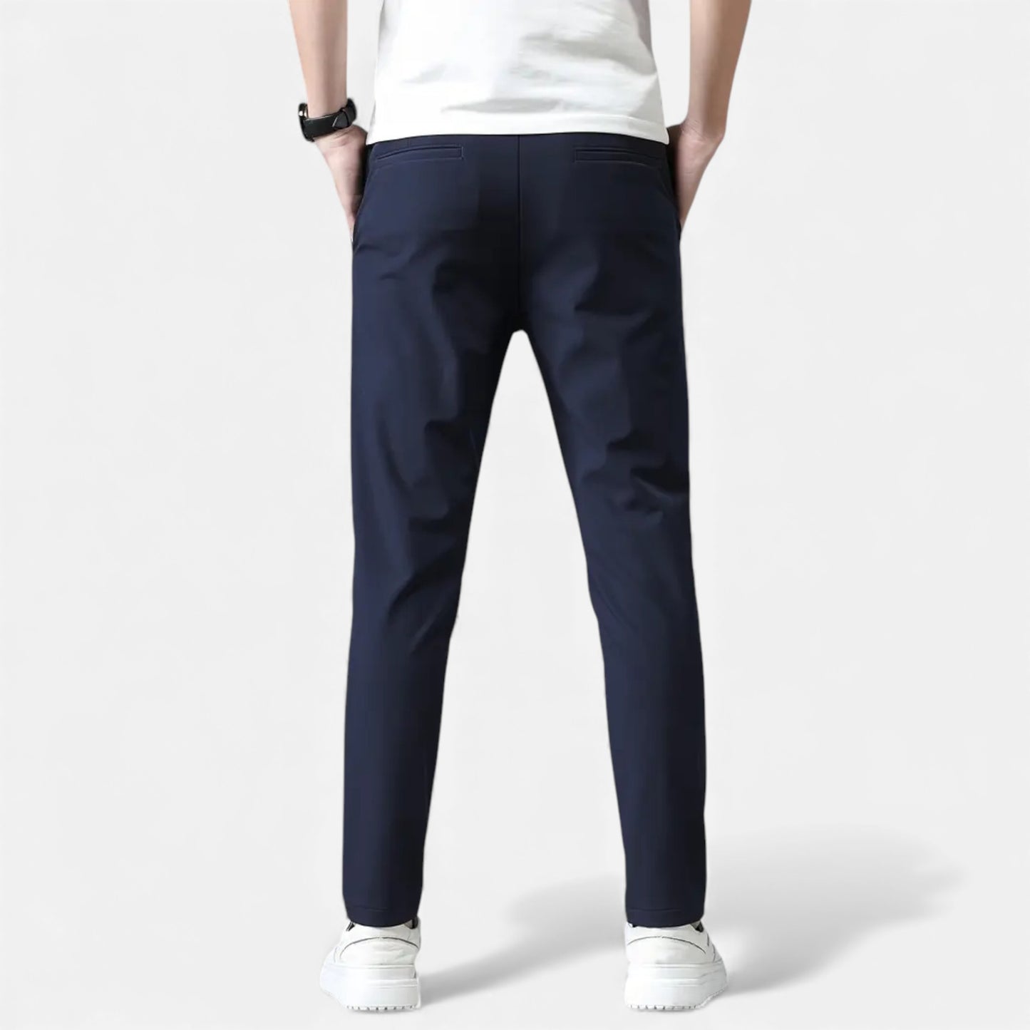 Eston House | Men’s Slim-Fit Stretch Trousers