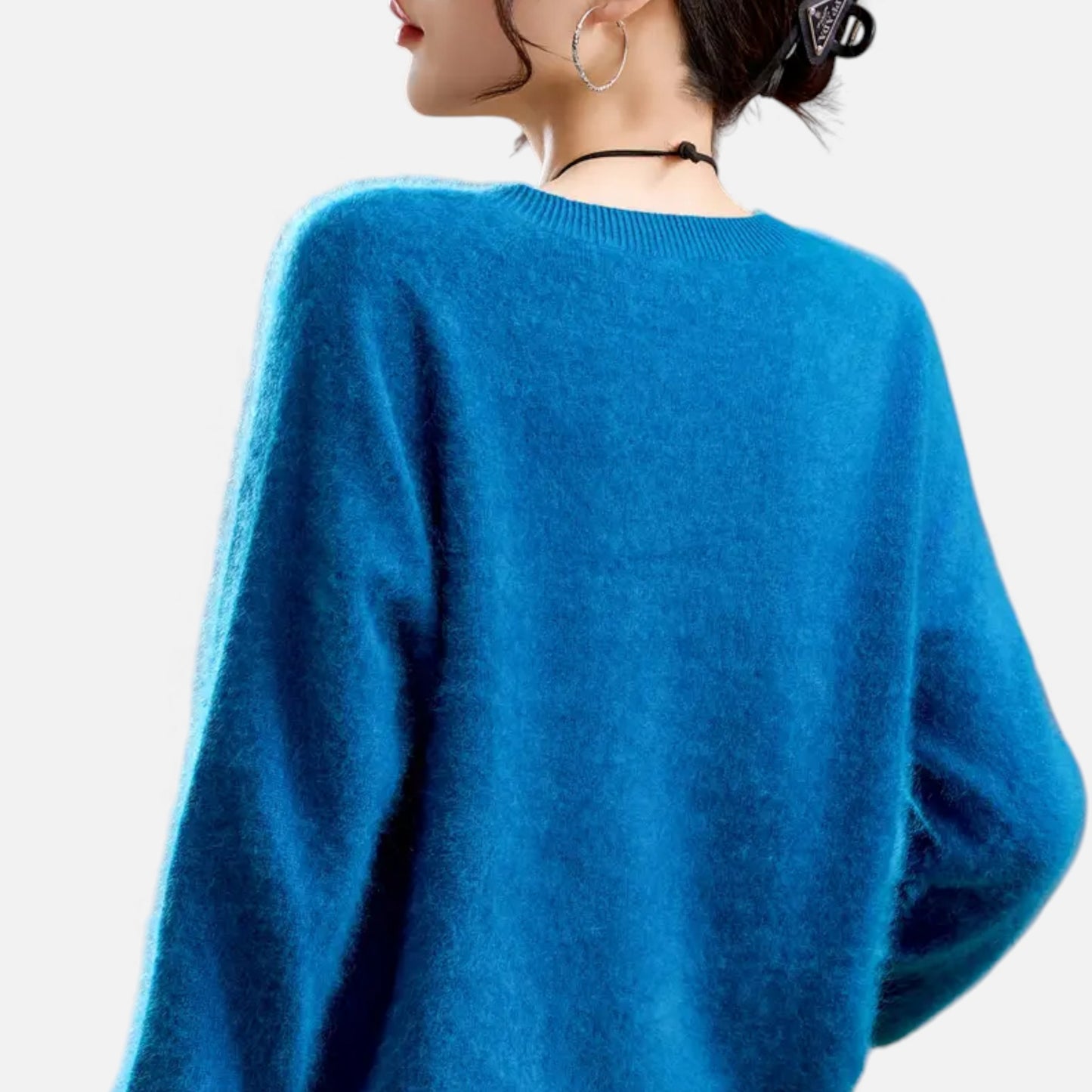 Eston House | Women’s Cashmere‑Touch Autumn Sweater