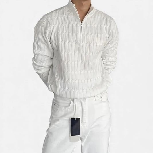 Eston House | Men’s Ivy Quarter-Zip Autumn Pullover