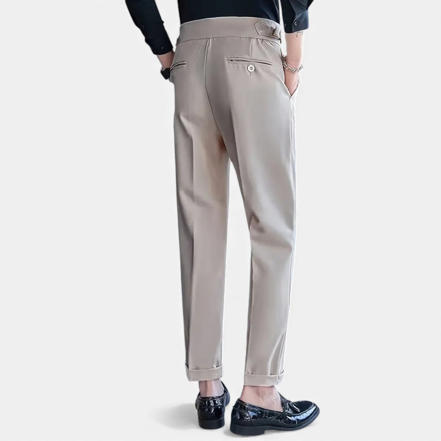 Eston House | Men’s High-Waist Heritage Dress Trousers