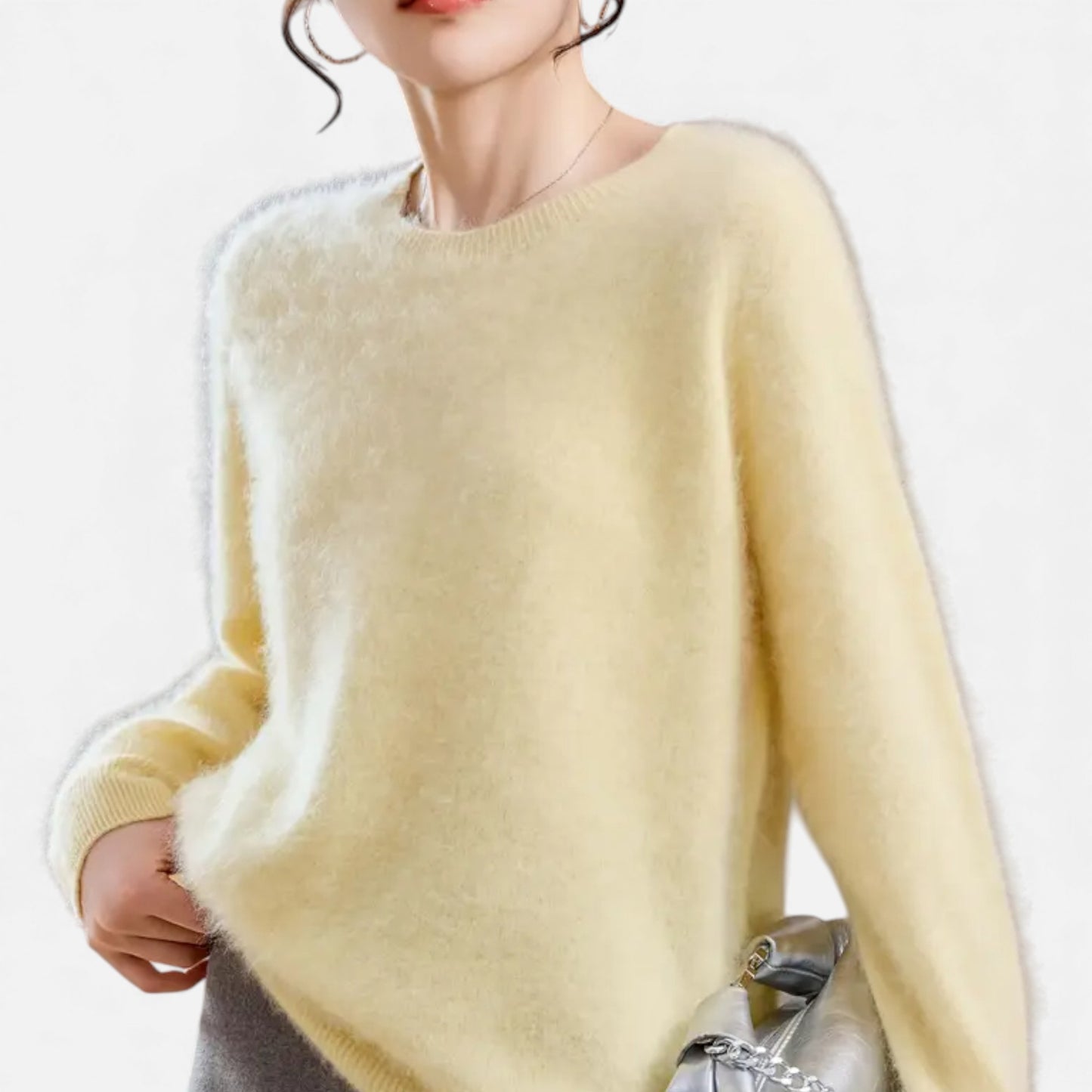 Eston House | Women’s Cashmere‑Touch Autumn Sweater
