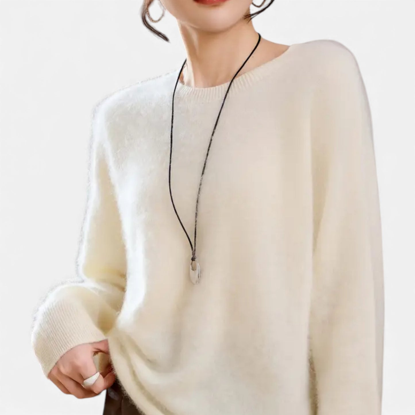 Eston House | Women’s Cashmere‑Touch Autumn Sweater