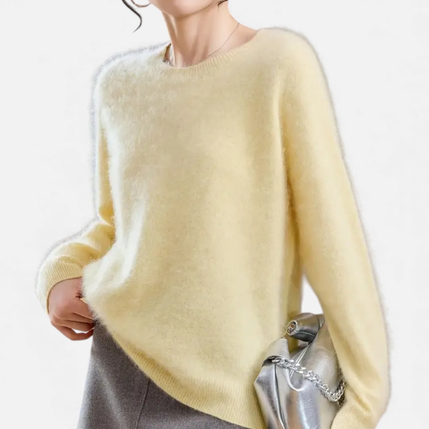 Eston House | Women’s Cashmere‑Touch Autumn Sweater