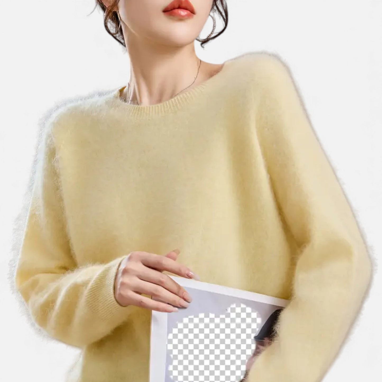 Eston House | Women’s Cashmere‑Touch Autumn Sweater