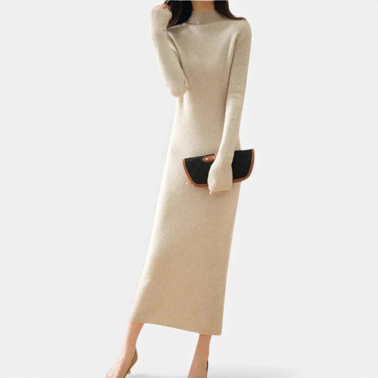 Eston House | Women’s Wool Knit Slim Dress