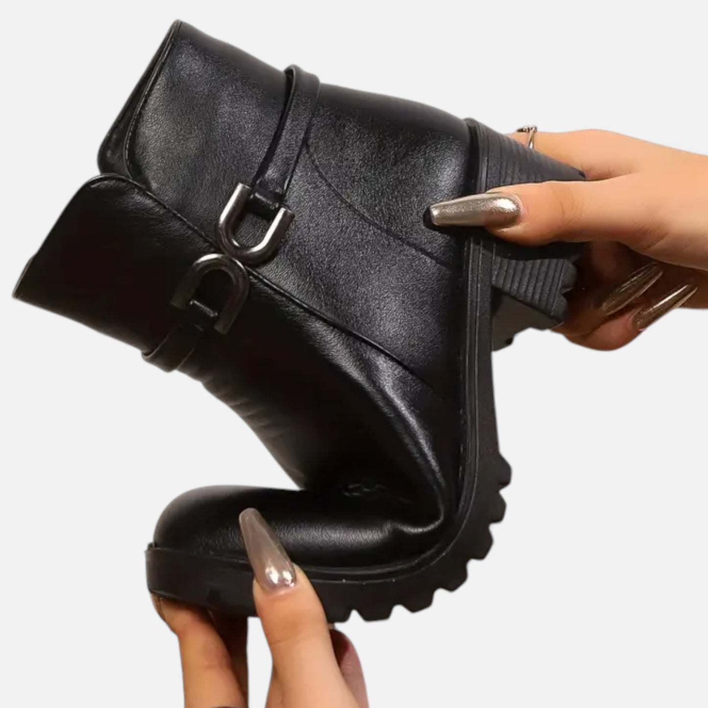 Eston House | Women’s Fleece-Lined Winter Short Boots