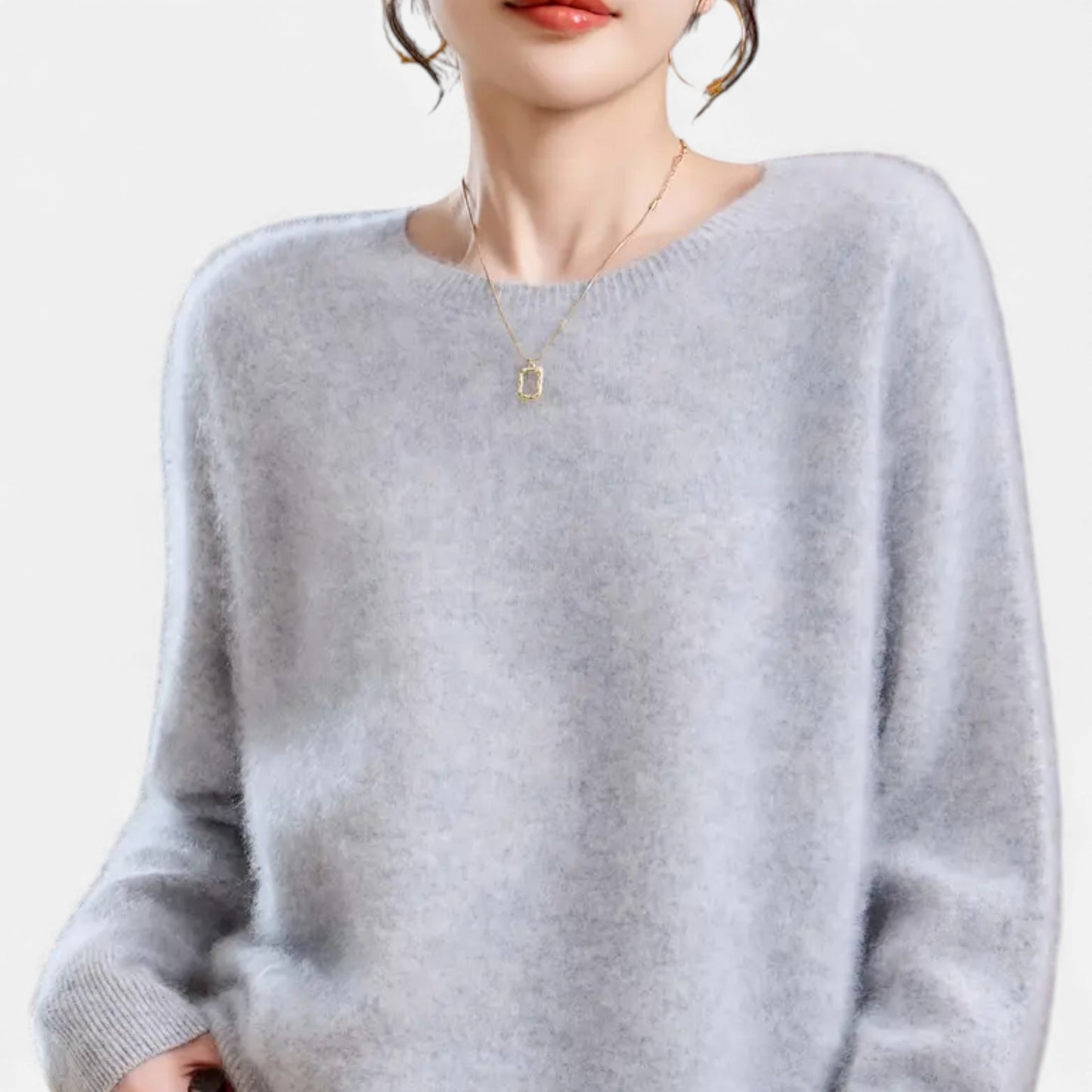 Eston House | Women’s Cashmere‑Touch Autumn Sweater