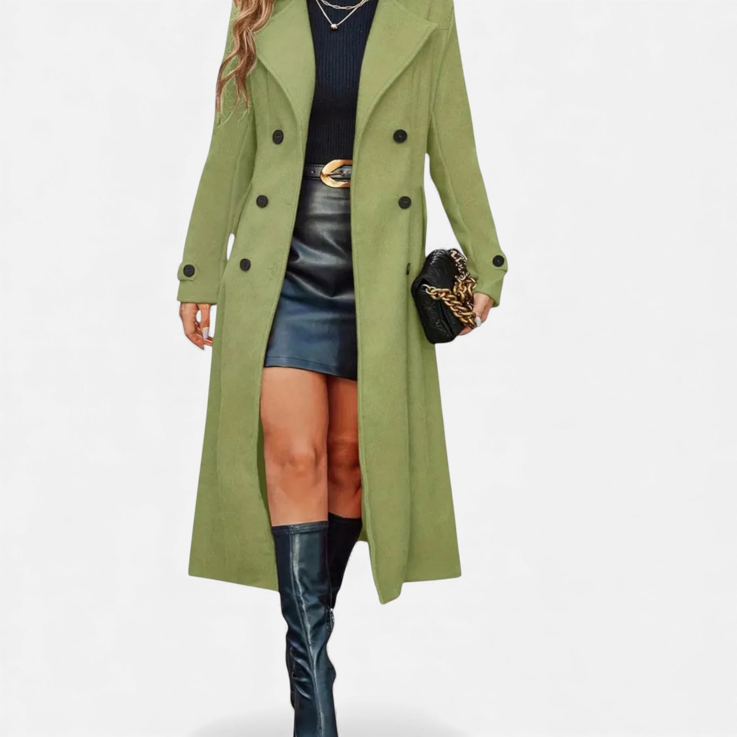Eston House | Women’s Heritage Long Buttoned Coat