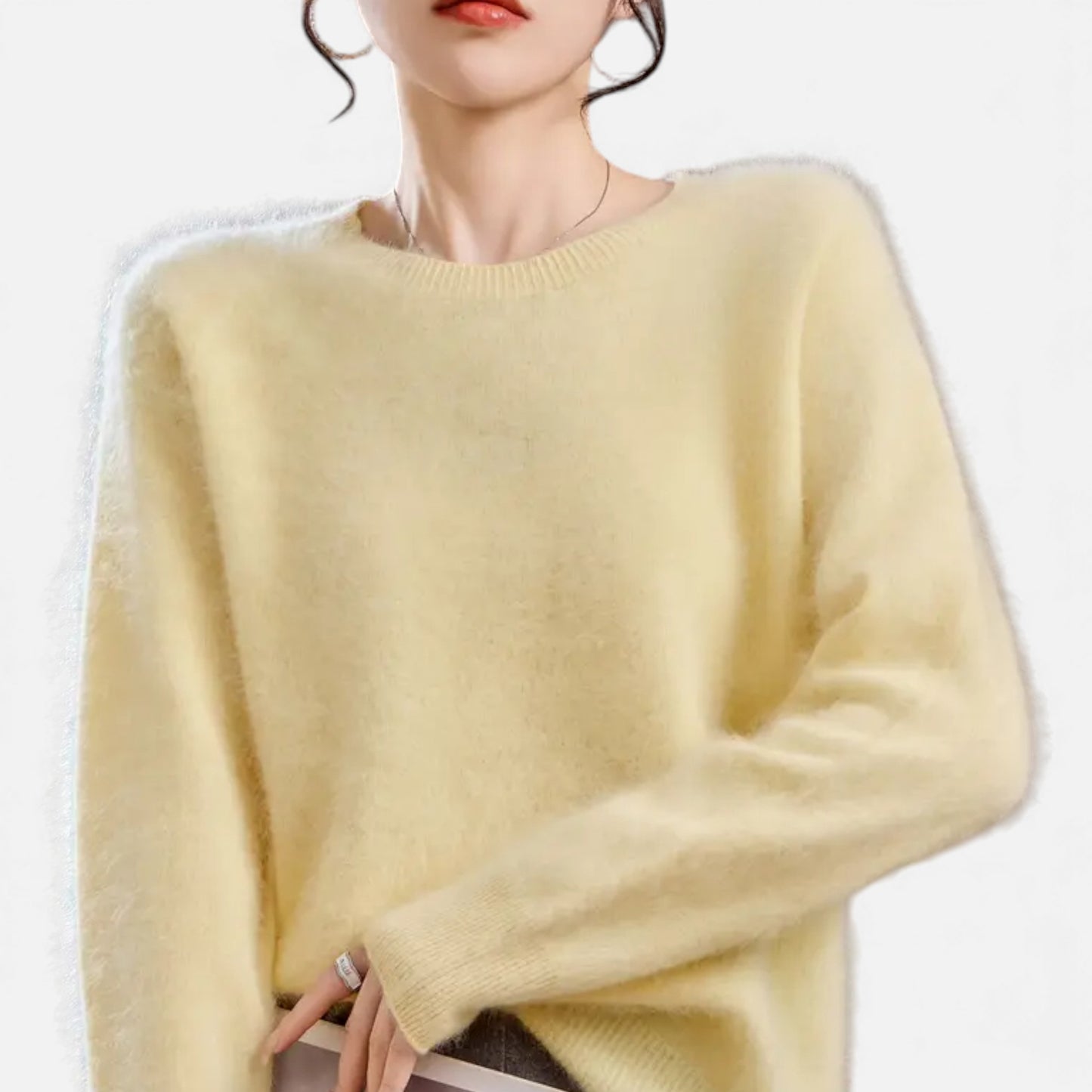 Eston House | Women’s Cashmere‑Touch Autumn Sweater