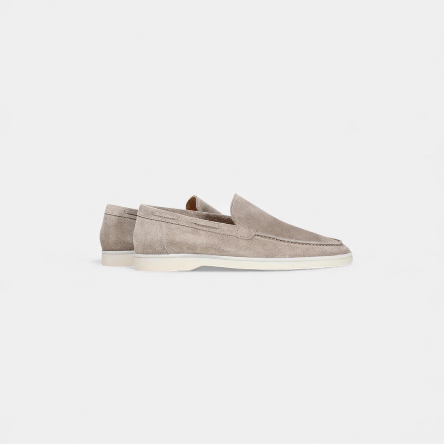 Eston House | Men’s Heritage Suede Yacht Loafers