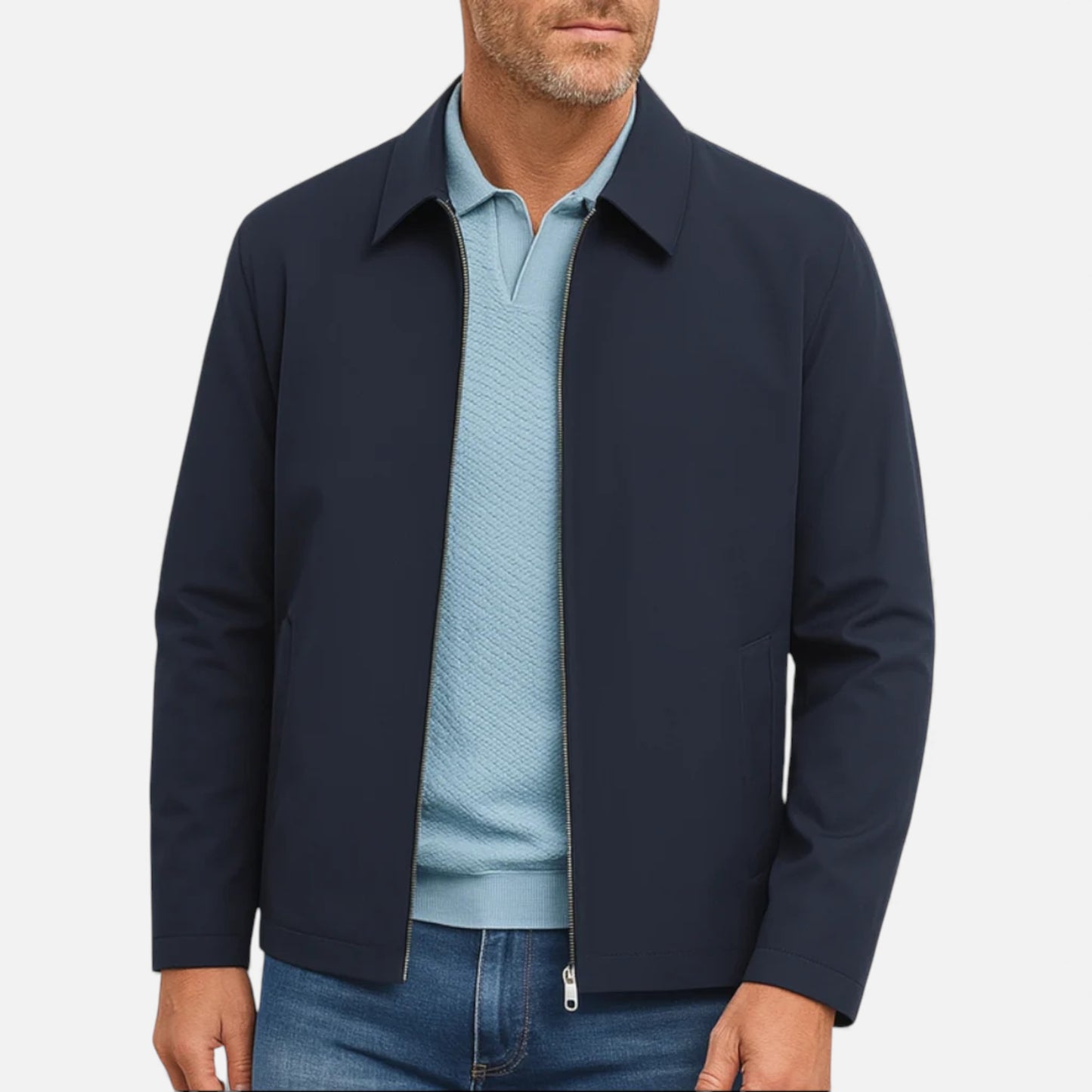 Eston House | Men’s Heritage Polo Bomber Jacket