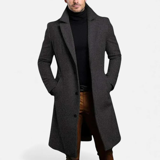Eston House | Men’s Heritage Wool Trench Coat