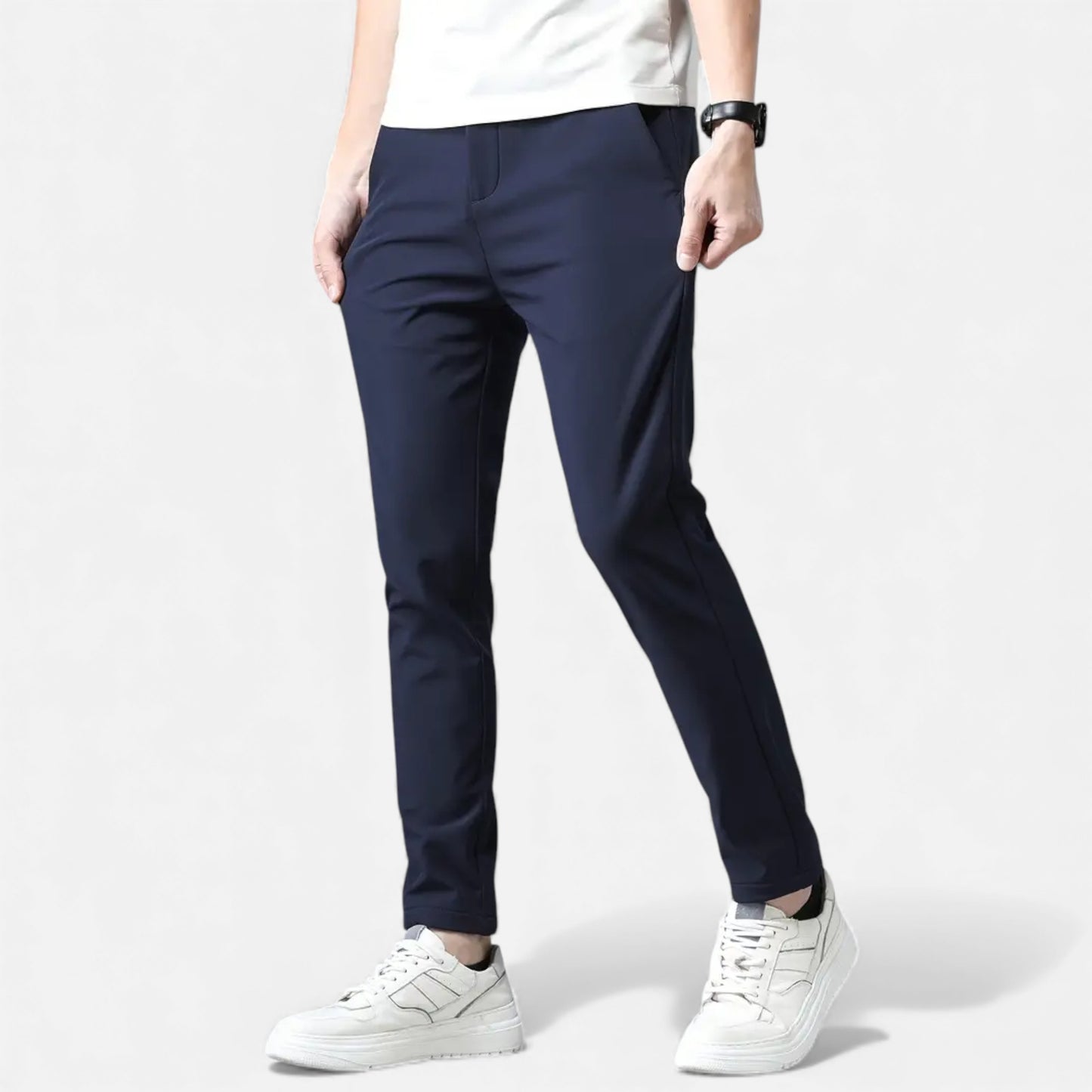 Eston House | Men’s Slim-Fit Stretch Trousers