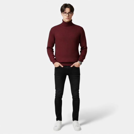 Eston House | Men’s Heritage Wool Turtleneck Sweater