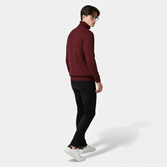 Eston House | Men’s Heritage Wool Turtleneck Sweater