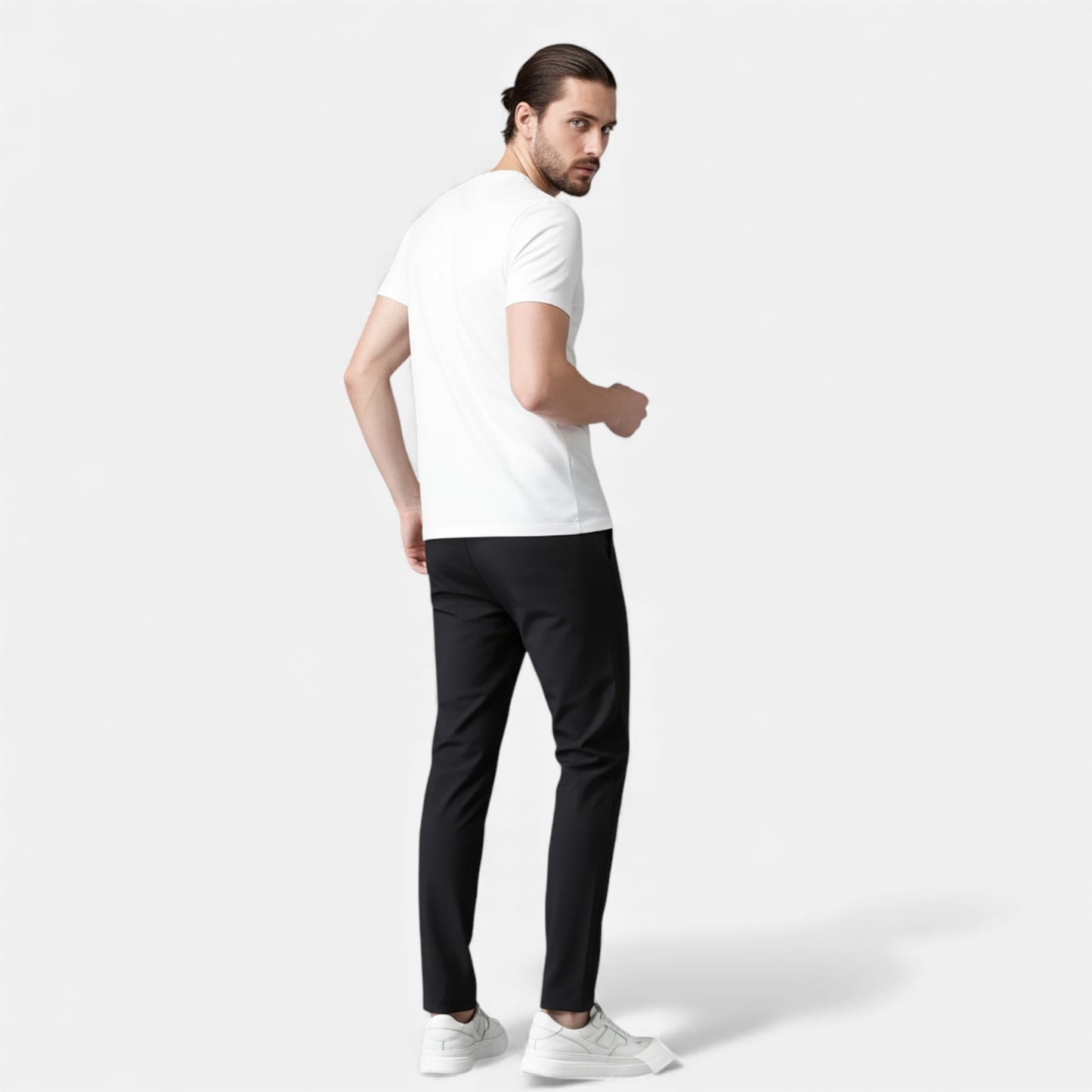Eston House | Men’s Slim-Fit Stretch Trousers