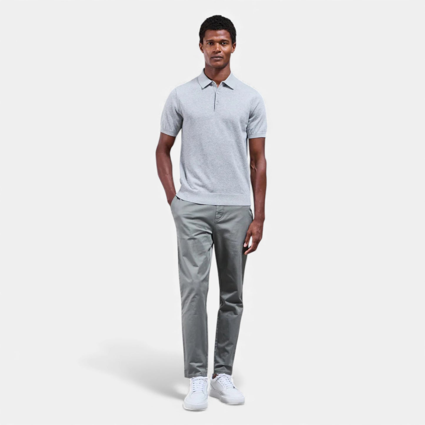 Eston House | Men’s Heritage Stone Chino Trousers