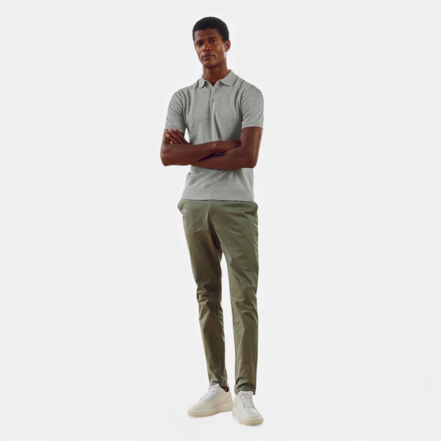 Eston House | Men’s Heritage Stone Chino Trousers