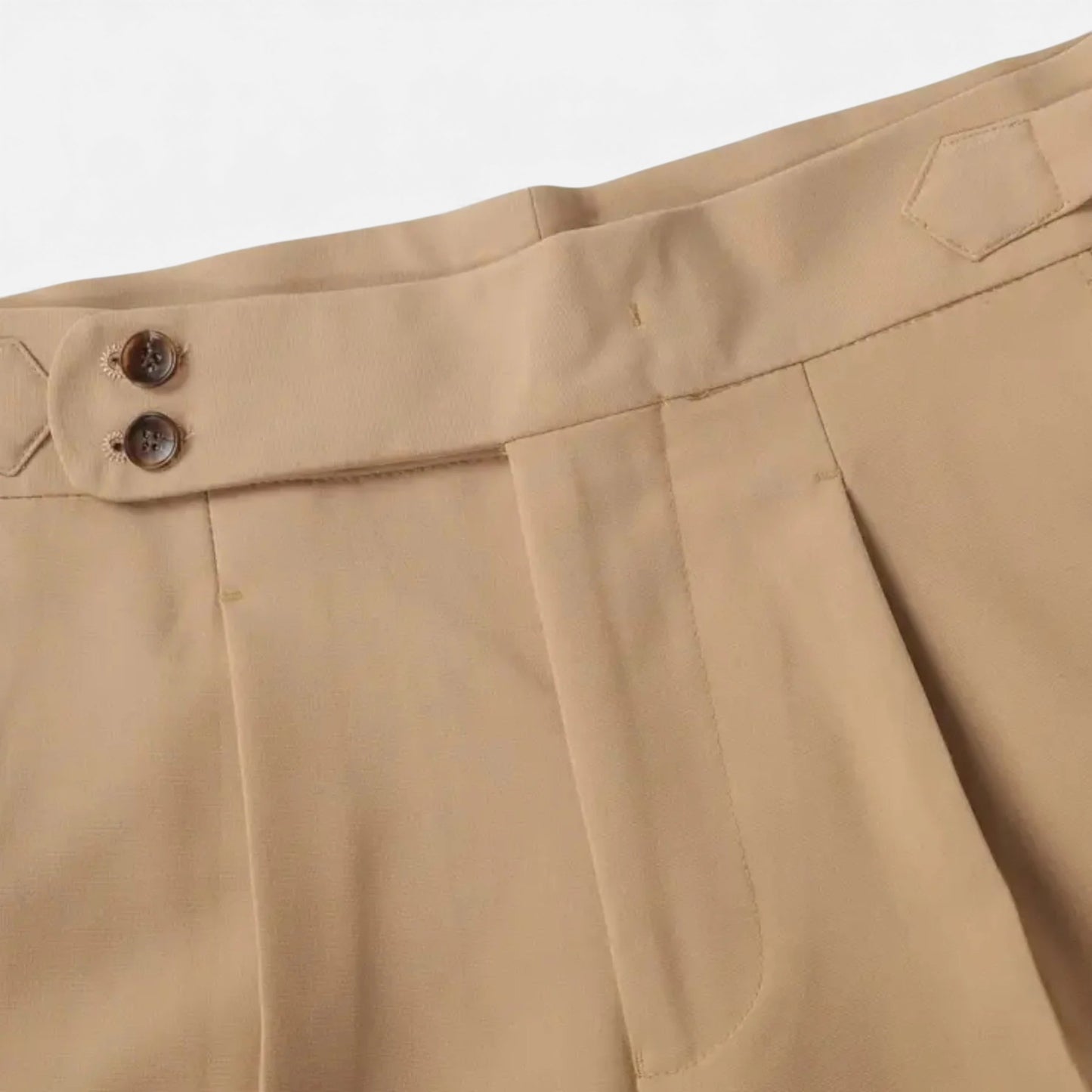 Eston House | Men’s Heritage High‑Waist Formal Trousers