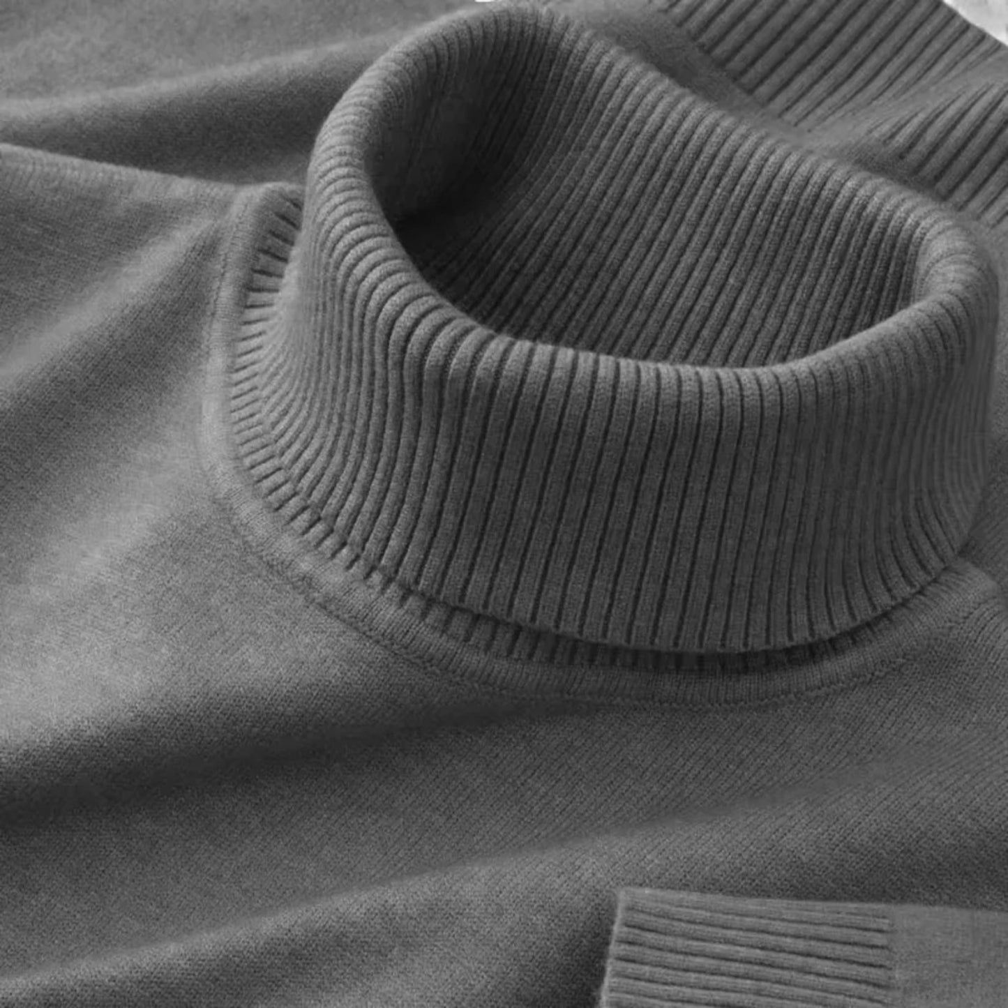 Eston House | Men’s Heritage Wool Turtleneck Sweater