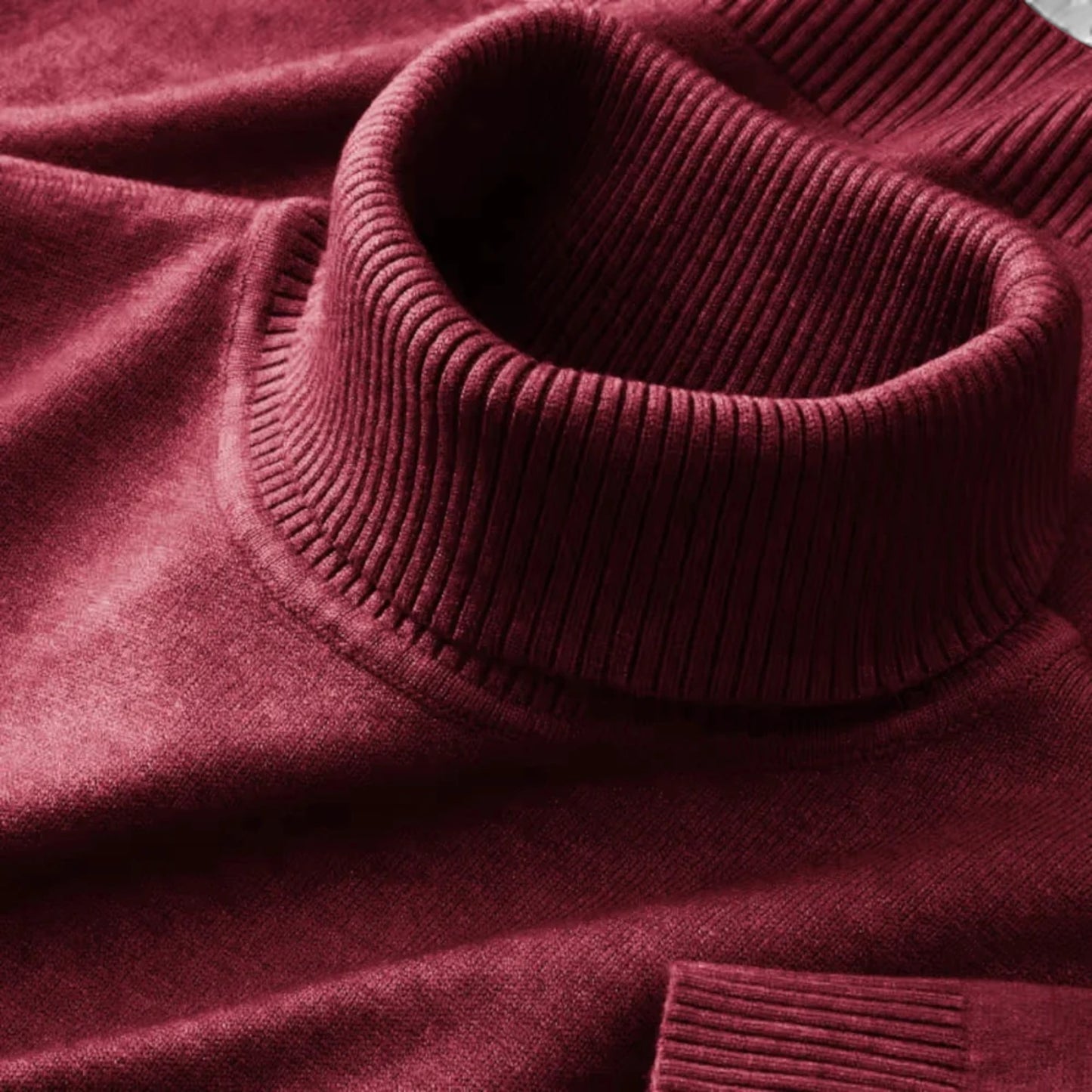 Eston House | Men’s Heritage Wool Turtleneck Sweater