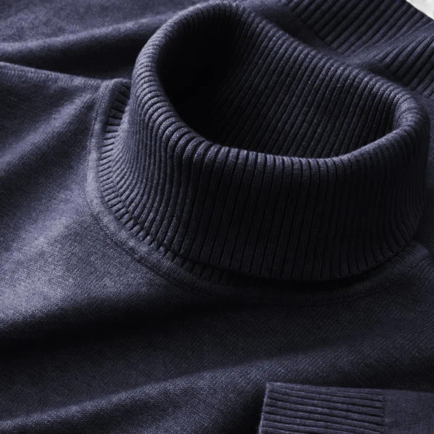 Eston House | Men’s Heritage Wool Turtleneck Sweater