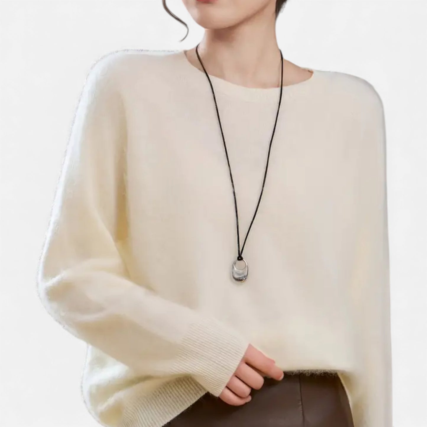 Eston House | Women’s Cashmere‑Touch Autumn Sweater