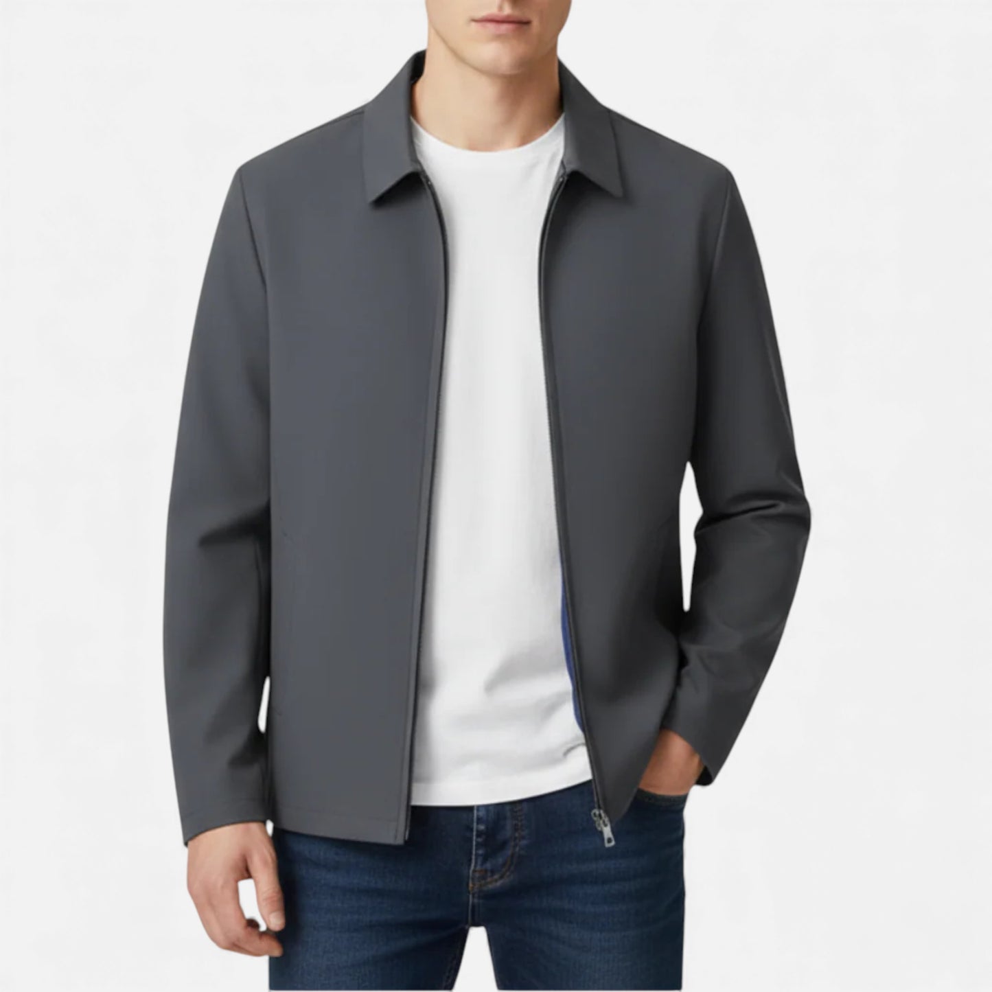 Eston House | Men’s Heritage Polo Bomber Jacket