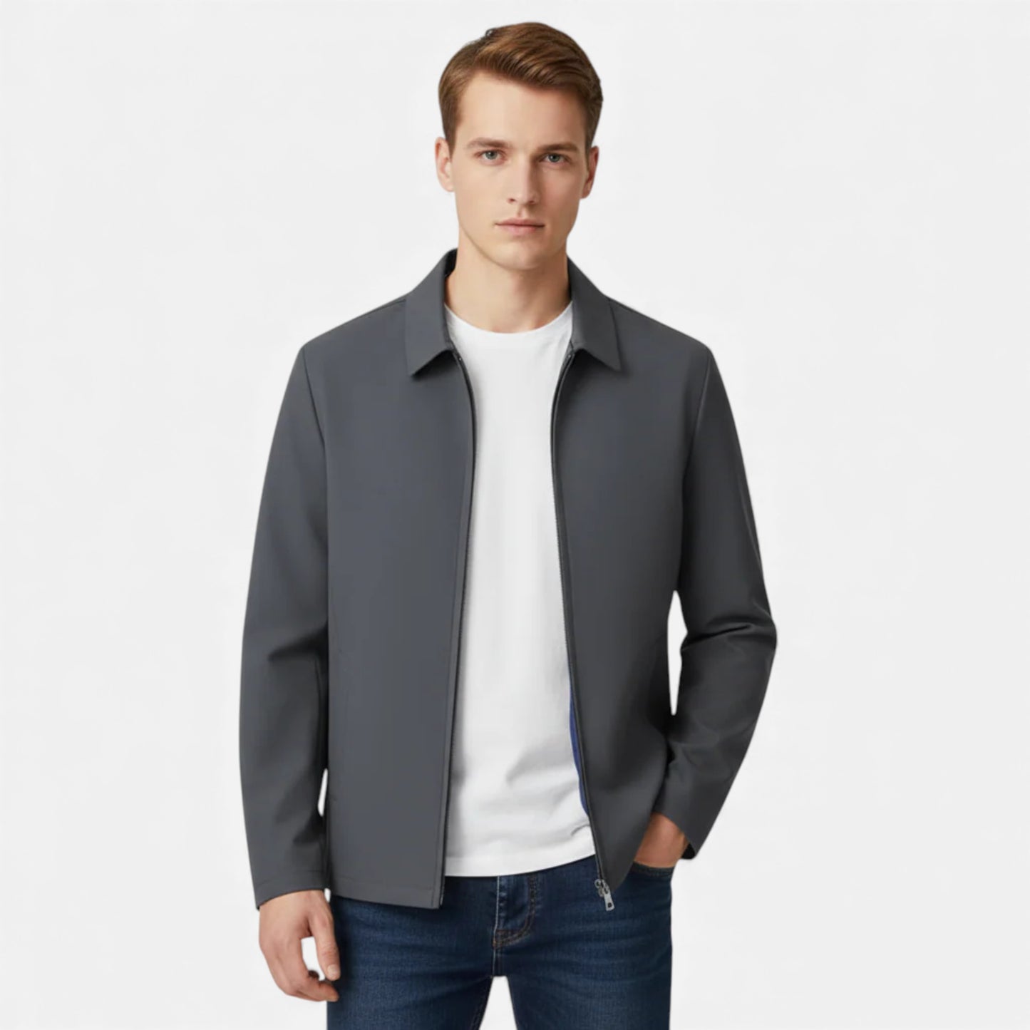 Eston House | Men’s Heritage Polo Bomber Jacket