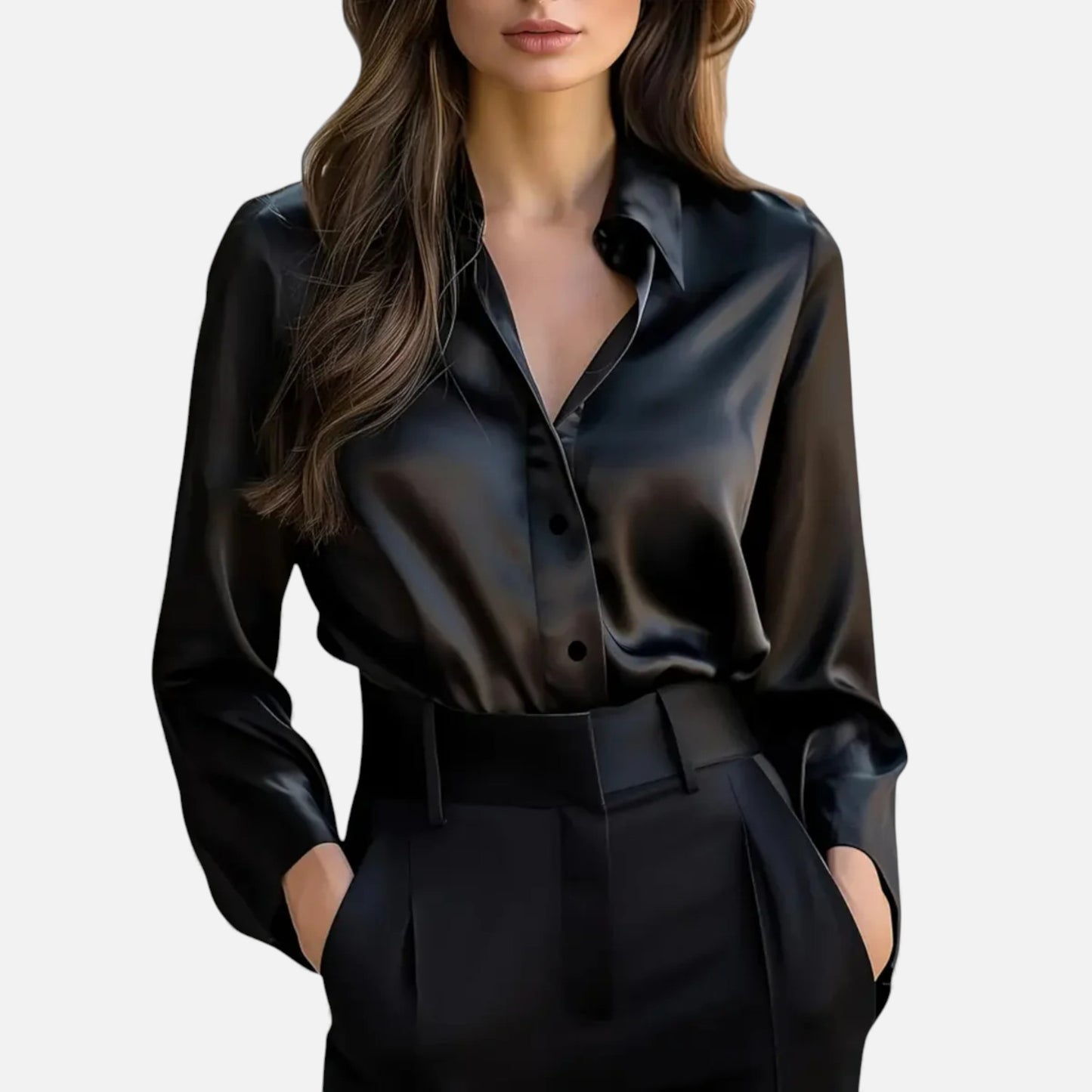 Eston House | Women’s Heritage Satin Blouse