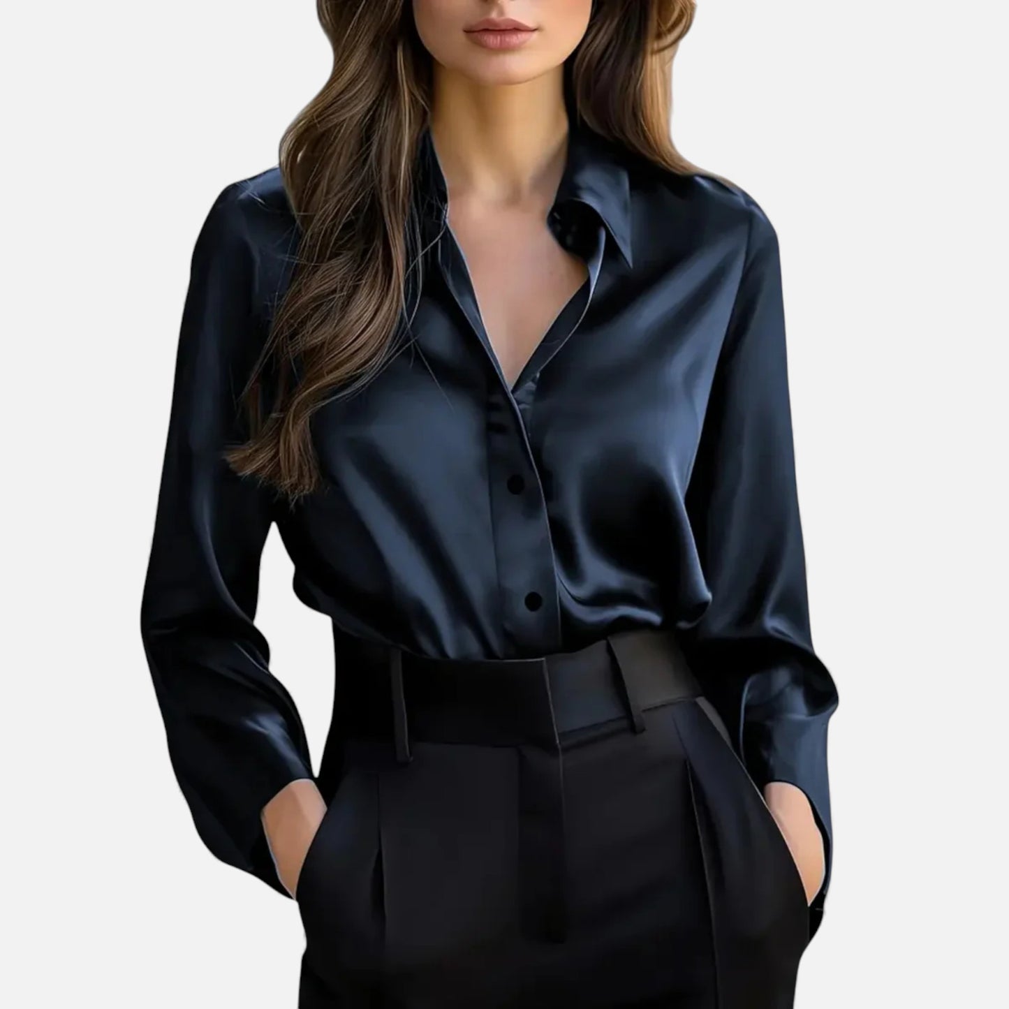 Eston House | Women’s Heritage Satin Blouse